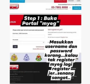 Pendaftaran & Log Masuk