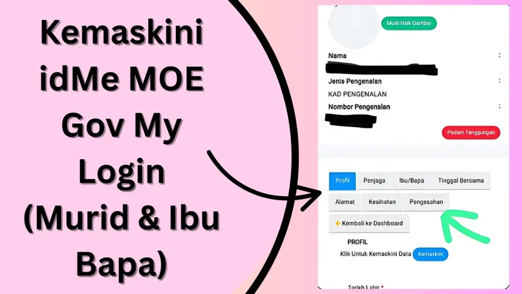 Kemaskini idMe MOE Gov My Login