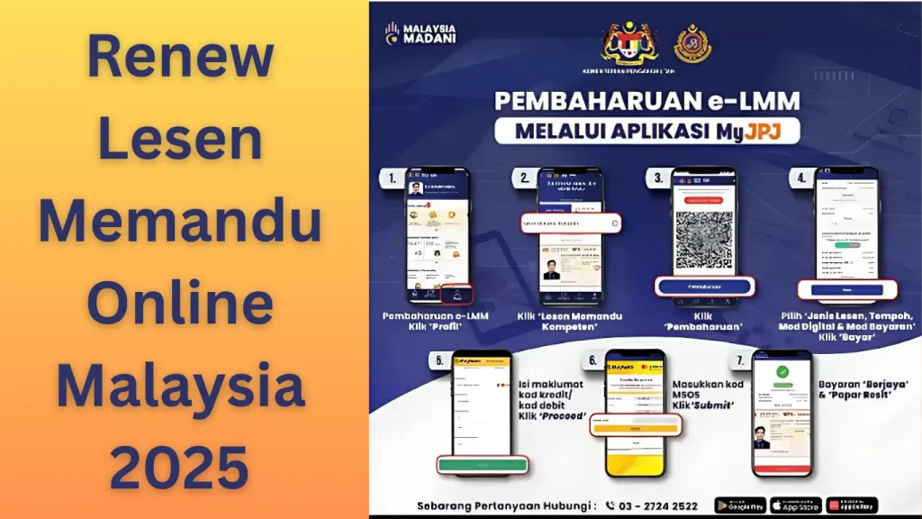 Renew Lesen Memandu Online Malaysia 2025
